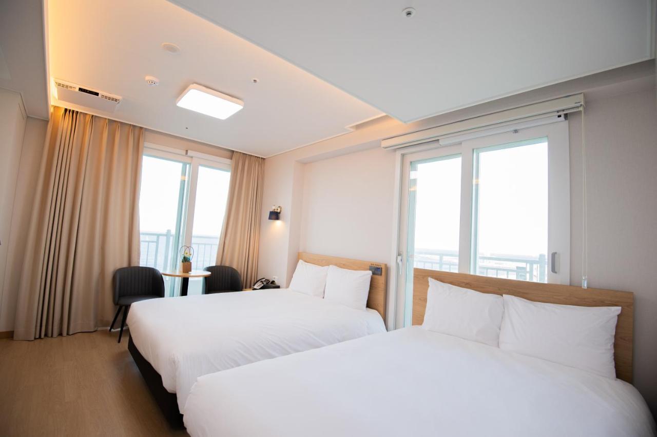 Gangneung Pineart Label Otel Dış mekan fotoğraf